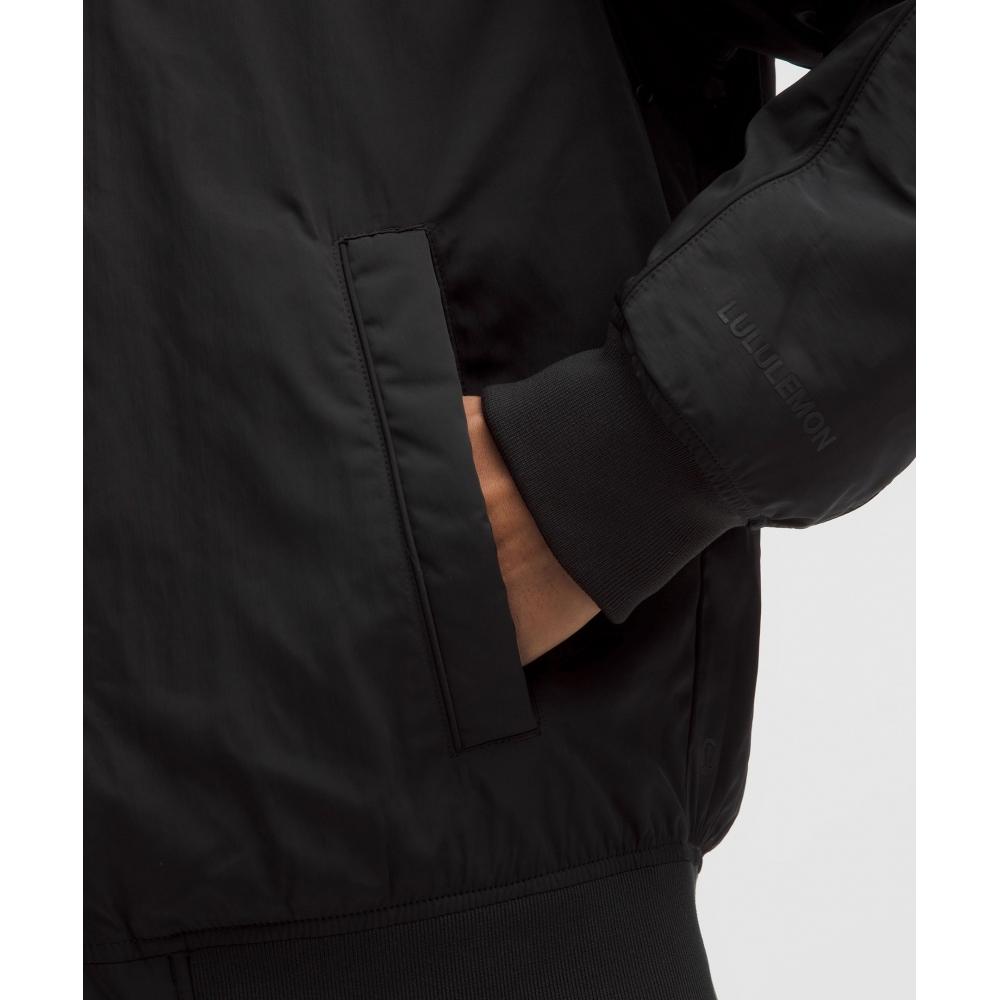 Lululemon Men S Collegiate Bomber Jacket Black