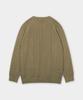 BIRBANTE Garment-Dyed Washable Cable Knit - Camel