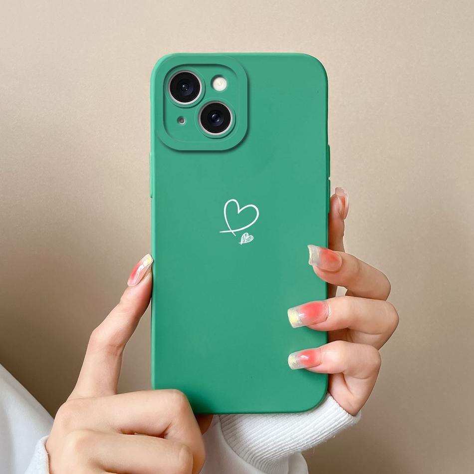 For Apple iPhone 15 Pro Max Plus Phone Case Fashion Bumper Soft Liquid Silicone Camera Protection Cover For iPhone15 ProMax Capa