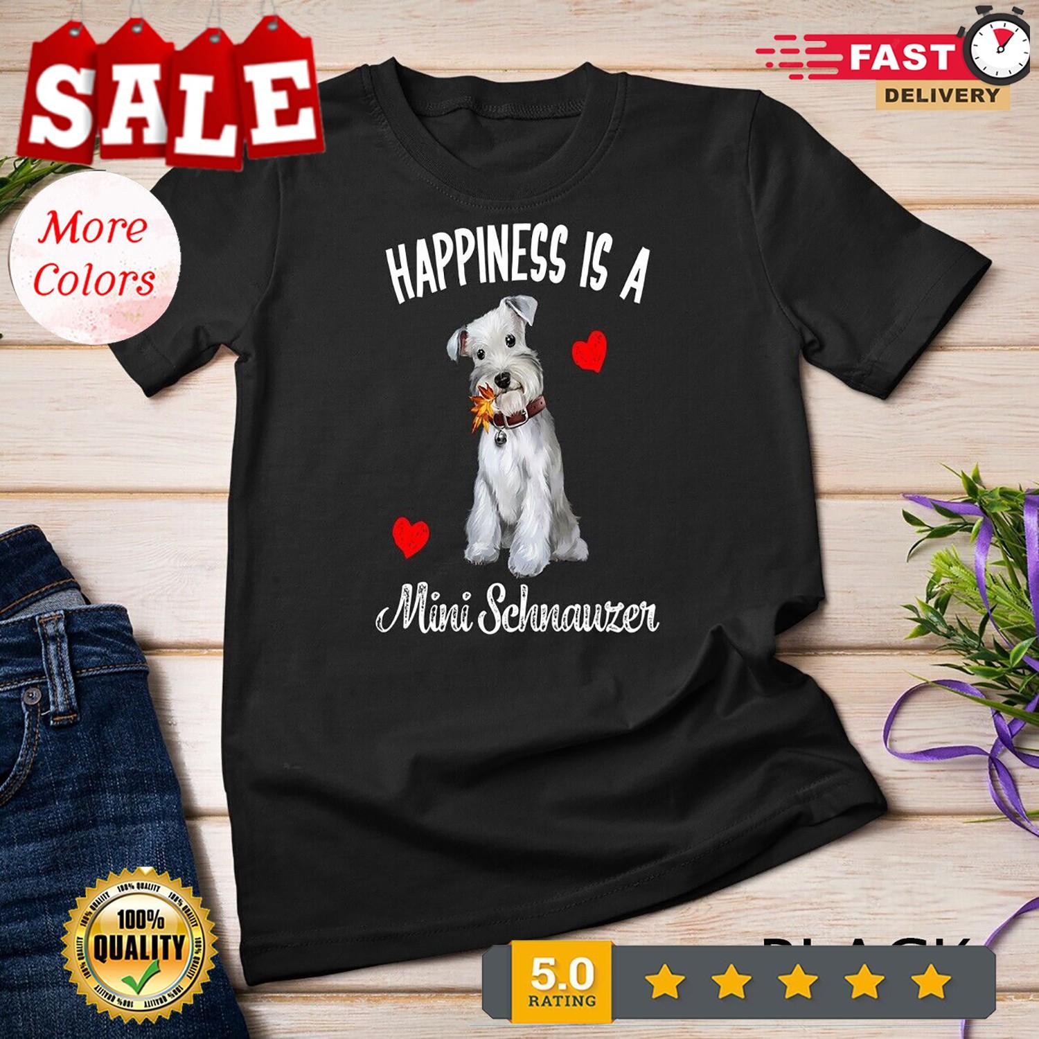 Dog Happiness is a Mini Unisex T-Shirt S