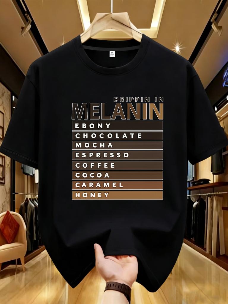 Wds0175creative Letter Printed Plus Size Unisexs Round Neck Tshirt Summer Casual Short Sleeved Top Street Fashion Versatile