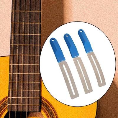 3x Gitarren-Griffbrettschutz Luthier-Werkzeug Abrichten und Polieren Bünde Zubehör Bund
