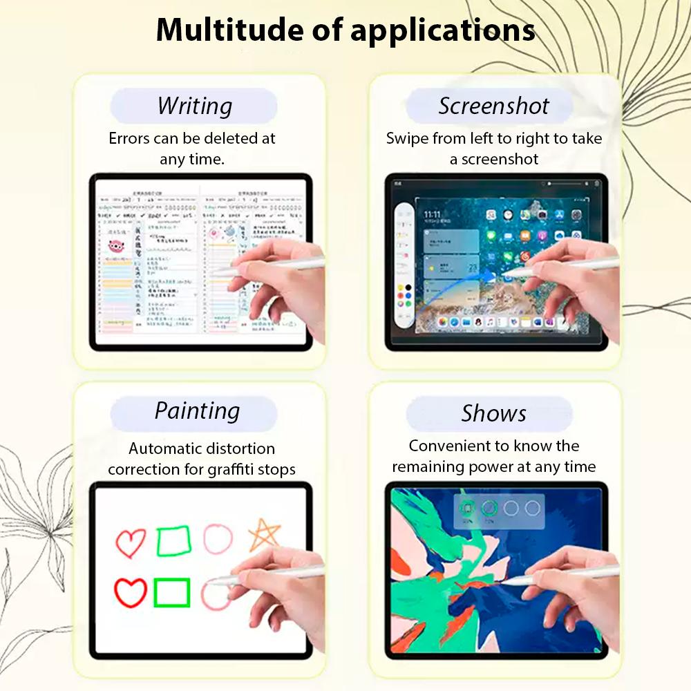 Universal Stylus For Android Ios Windows Ipad Pencil With Magnetic Adsorption Tablet Accessory For Huawei Samsung Pencil