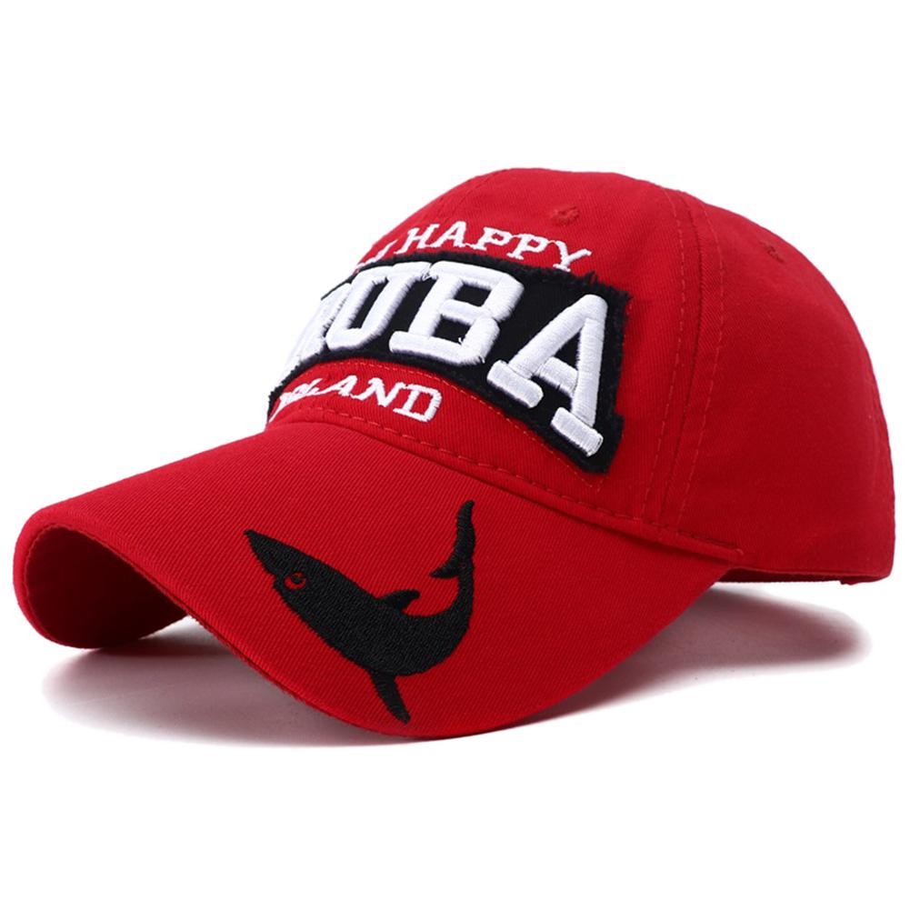 New Fashion Aruba Shark Embroidery Baseball Cap Snapback Hat Adjustable Hip Hop Sun Visor Hats For Women Men Gorras