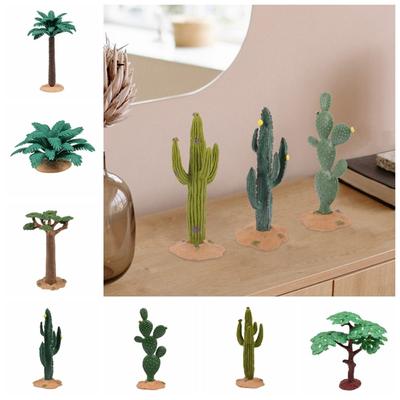 DIY Crafts Artificial Plant Cactus Plastic Simulated Cactus Artificial Tree Model  Home Decor
