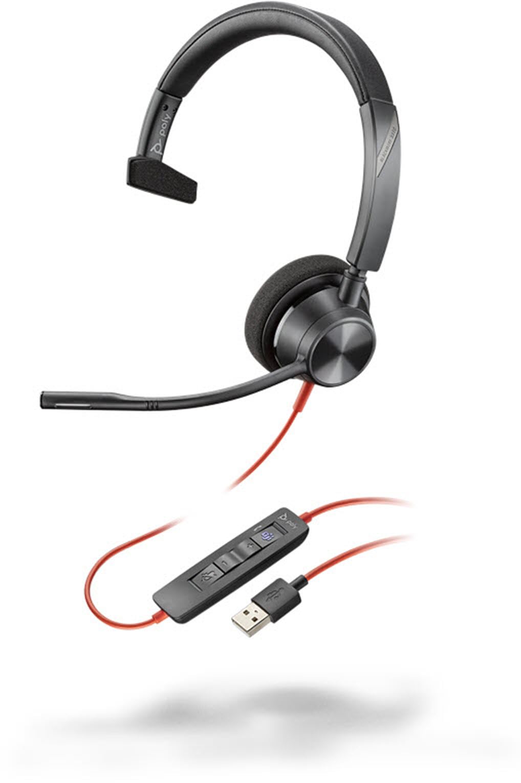 

Poly Blackwire 3310 Mono USB-C + CA MS 8X216AA Headset