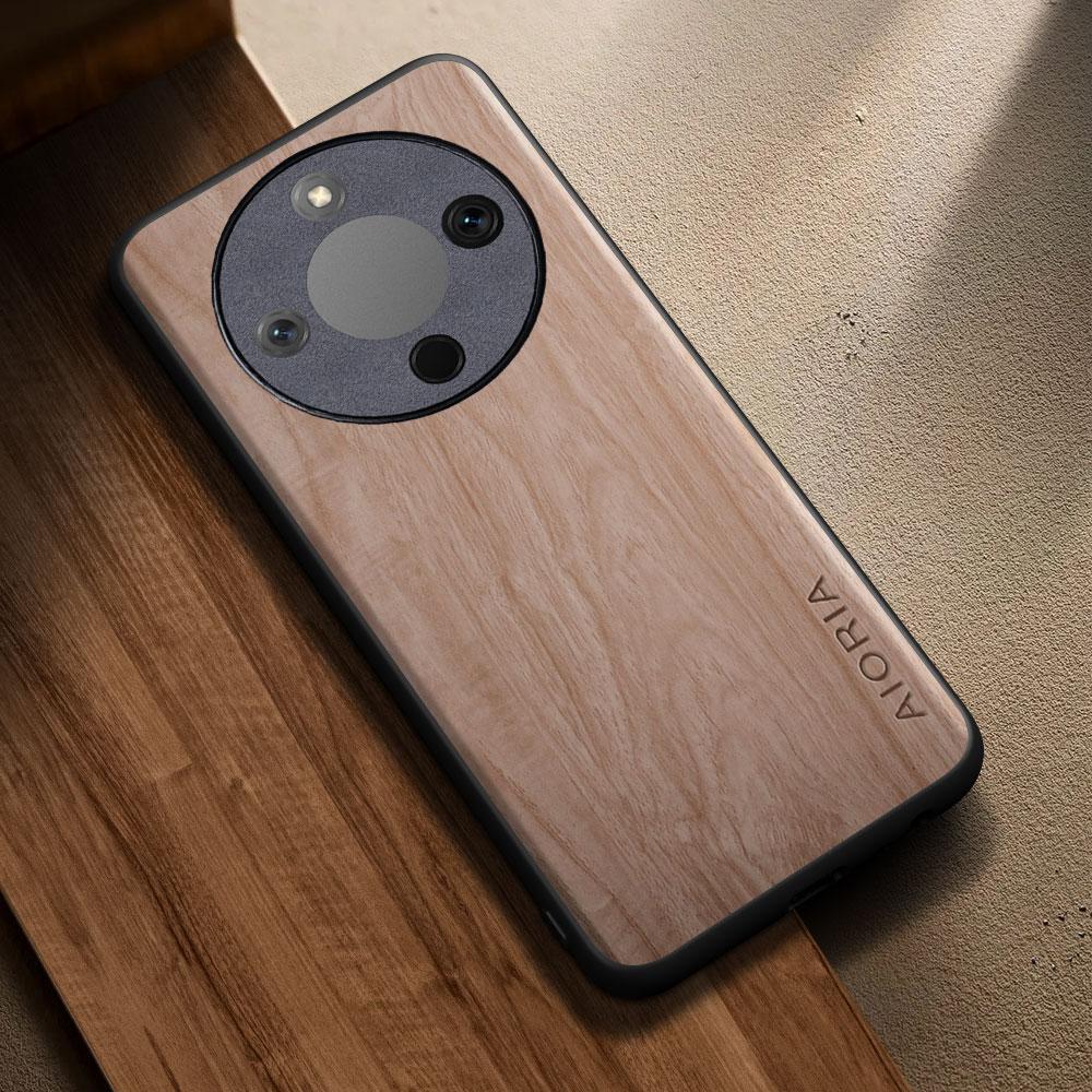 

Case For Honor X9D X9C X9B X9A X8C X8B X8A X7D X7C X7B X7A X6C X6B X6A X5B Capa funda wooden pattern pu leather cover coque X5B Plus(X5B) бежевий
