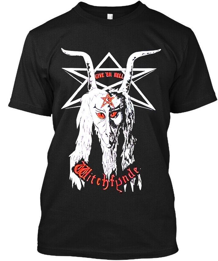 NEW! Popular Witchfynde Give Em Hell English Heavy Music Art T-Shirt XL