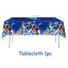 Cartoon ROBOTS Child Birthday Party Decoration Supplies Cup Plate Balloon Tablecloth Banner Photography Background Prop Kid Gift