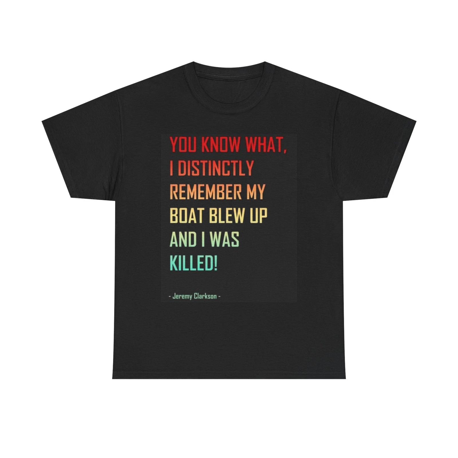 Men s and Women s T-shirts Jeremy Clarkson Graphic M