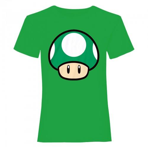 Super Mario Unisex Adult 1-UP Mushroom T-Shirt