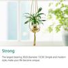 Hanging Handwoven Basket Macrame Decorative Flower Pot Holder for Indoor and Outdoor Use Photo Props