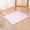 Summer Cooling Pet Mat: Breathable Ice Silk Pad for Dogs & Cats
