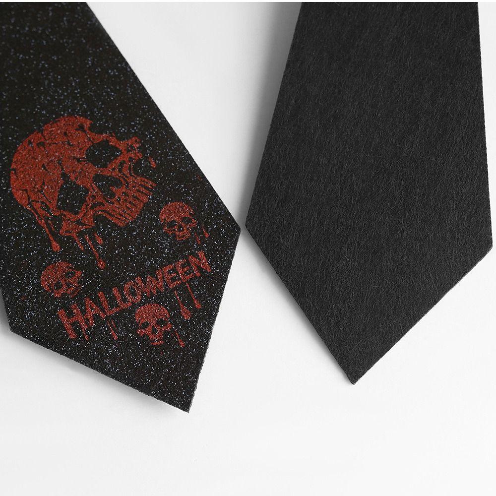 Spooky Gold Dust Bat Bow Tie Haunted Halloween Tie Props  Costume Party