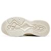 Skechers DLites 4.0 Pearl Bear Fabric Leather Comfortable Low-Top Dad Shoes Women Sneaker Off-White 896156-OFWT