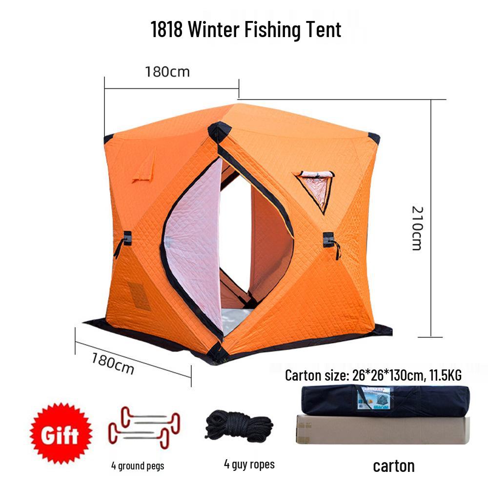 Flame Retardant Cotton Winter Camping & Ice Fishing Sauna Tent