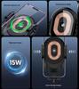 15W Car Wireless Charger & Phone Holder for Apple & Android with Three-Axis Linkage