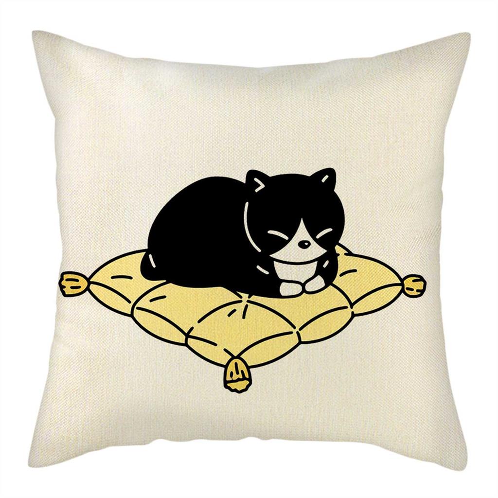 linen square pillow cases