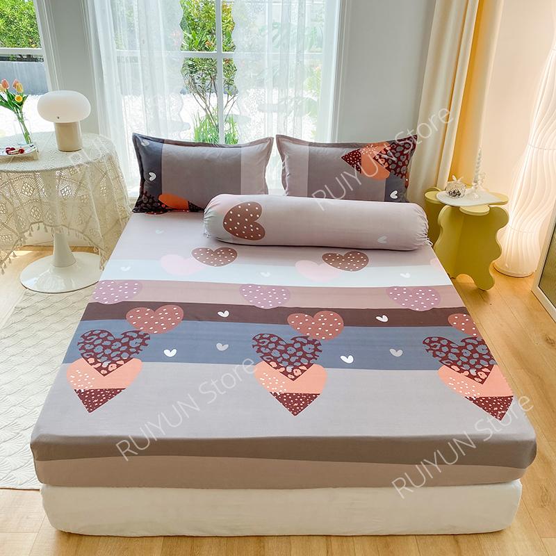 

Новая простыня с принтом, наматрасник, простыня с резинкой, нескользящая простыня, пылезащитный чехол для матраса Sheet 120x200x25cm