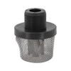 Airless Sprayer Painter Inlet Strainer Extended Pump Life Plastic And Metal 3/4 Inch Inlet Screen Black And Silver