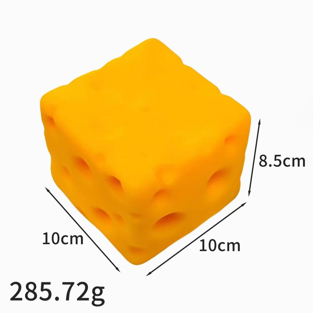 Giant Cheese Squeeze Toy Extra Large Size Cheese Squishy Fidget Toys Slow Rebound Shapeable Venting Ball for Adults Gifts