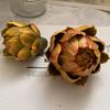 Artificial Artichoke Decoration Realistic Fake Vegetables Fruits Faux Artichoke Bowl Filler for Kitchen Home