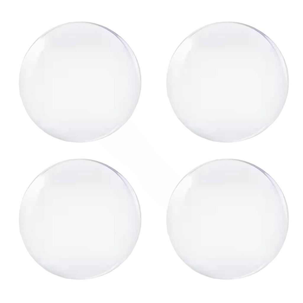 Self Adhesive Silicone Anti Collision Pads Transparent Noise Reducing Door Handle Protectors for Furniture Home Improvement