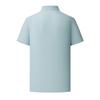 Yiliteng Men's Waffle Knit Short Sleeve Polo Shirt