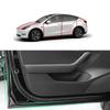 For Tesla Model 3/Y 2017-2025 Door Trim Moulding Door Seal Kit Soundproof Rubber Weather Draft Seal Strip Noise Reduction Kit