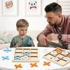 OX Chess Interaction Leisure Board Game Funny Developing Intelligent Parent-Child Toy Family Table Game