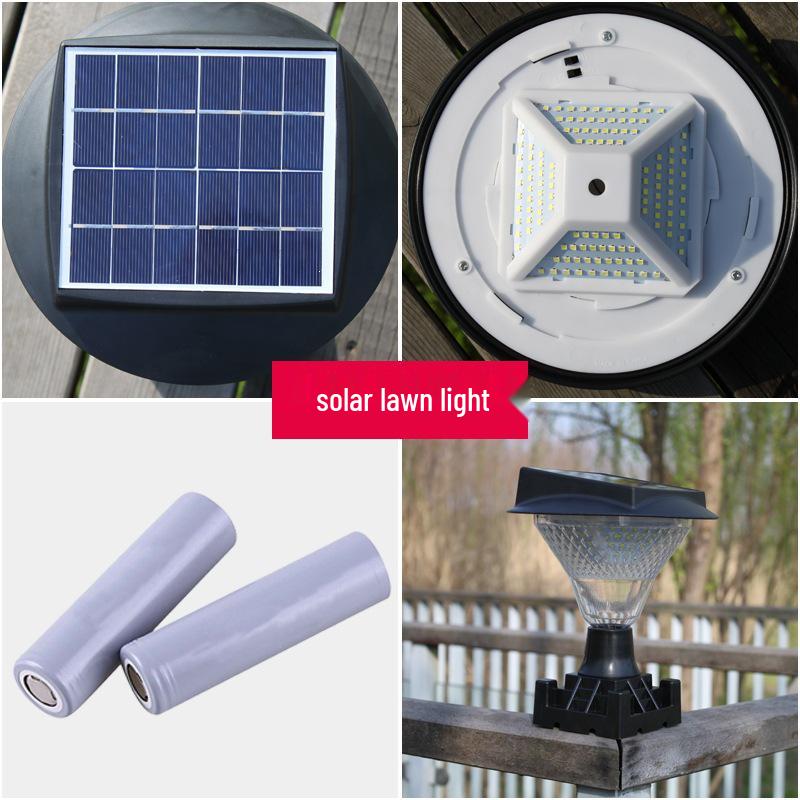 LED Solar Lawn Light - Super Bright Waterproof Outdoor Street & Courtyard Light