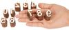 IBA Indianbeautifulart Textile  Printing  Block  0-9 Number  Hand Carved  Wood  Numbers  Wooden  Stamp  Wood  Block