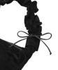 Limelike Suede Pring Bag Black