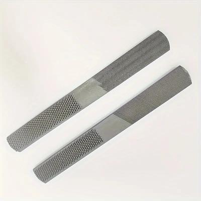 4-Wege Handraspel- & Feilen-Set – Halbrund, Flach, Nadelfeilen für Metall, Holz & Werkzeugschärfen