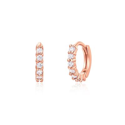 14K Onyx One-Touch Earrings