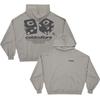 Mens Hooded Sweatshirt Star Print Loose Fit Casual Streetwear Youth