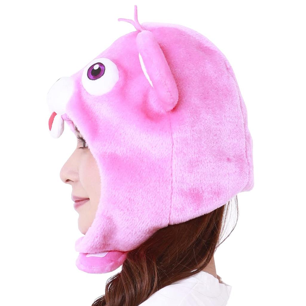SAZAC Kigurumi Cap, Pink Bear, One Size Fits All, SZC-228