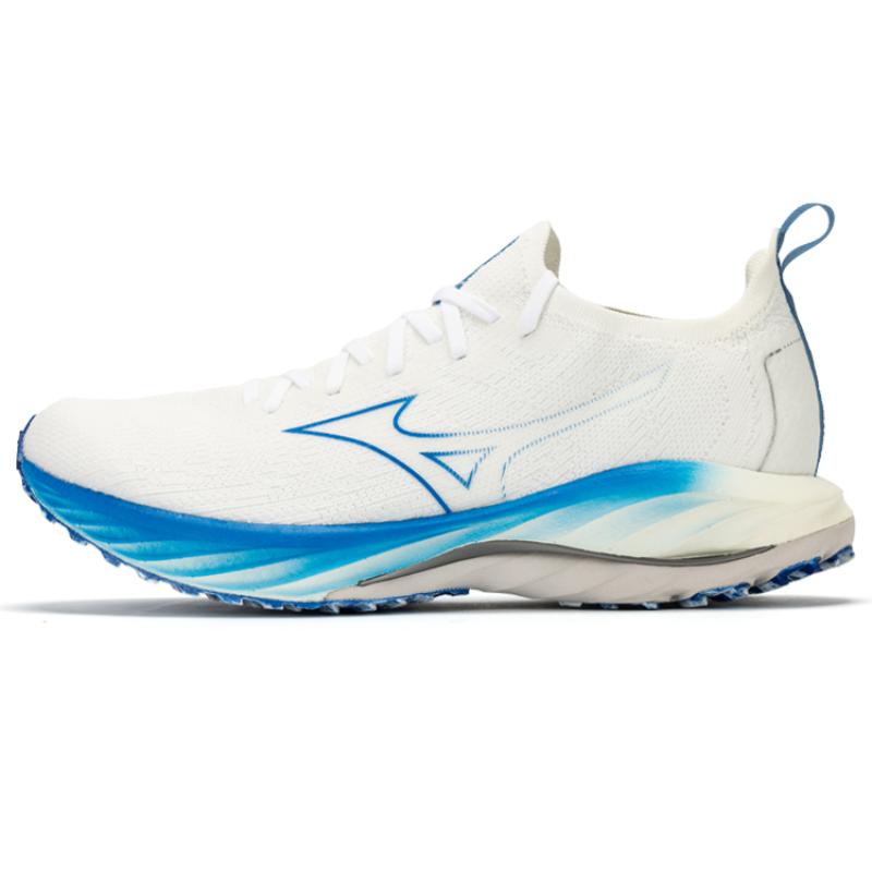 Кроссовки Mizuno Wave Neo Wind  Белый Синий  J1GC227801 40 небесно-голубой