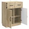Sideboard Sonoma Oak 66 x 34.5 x 87 cm Particleboard
