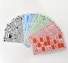 Travel Bingos Set Russian Lottos Bingos Game Strategy Board Game Education Toy