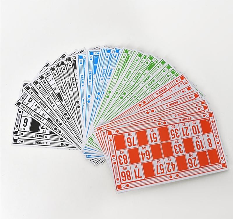 Travel Bingos Set Russian Lottos Bingos Game Strategy Board Game Education Toy