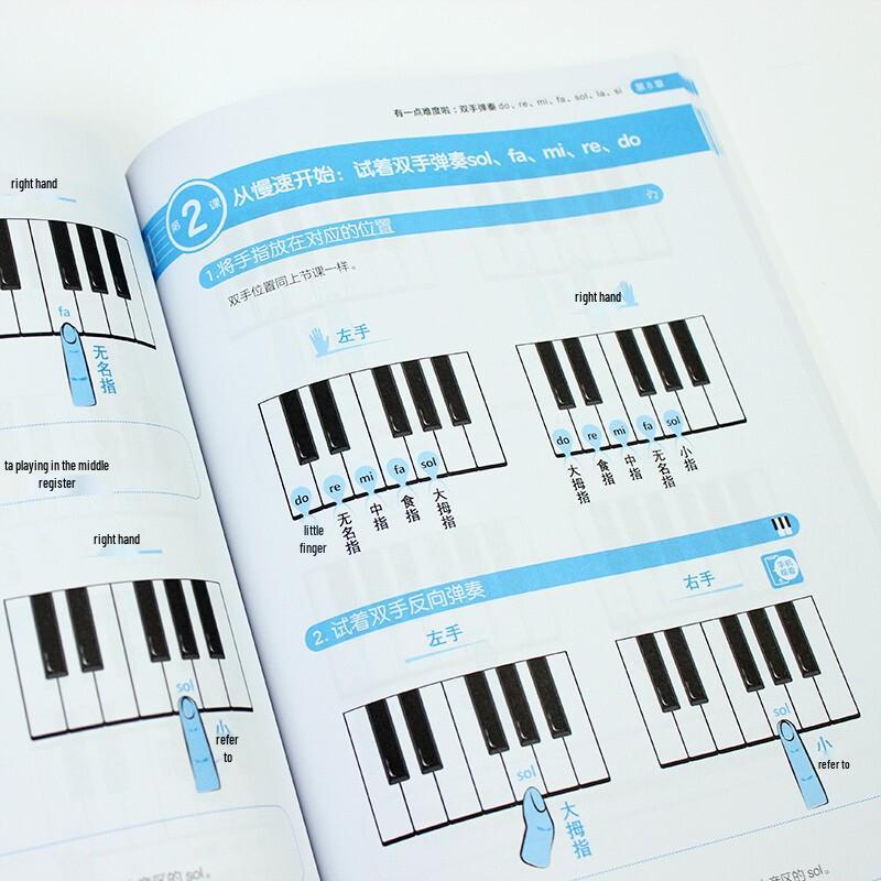 YouShu Academy Adult Piano Learning Books