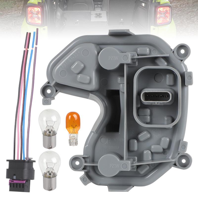 Rear Tail Lamp Bracket & Plug Bulb 68270892AA For Jeep Renegade 2015 2016 2017 2018      68270837AA