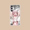 Call Night Nazuna Clear Mobile Phone Case for Samsung Galaxy S25 S24 S23 S22 S21Plus FE Ultra Colorful Cover