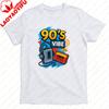 90s Vibe Retro Music Cassette Player Men TShirt Cotton Summer Short Sleeve Casual Fashion Top Unisex Gift For Party Wear