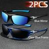 Vintage Fashion Sports Sunglasses Men Women Fishing Cycling Running Mountaineering Eyewear Sun Glasses for Outdoor Activities 7