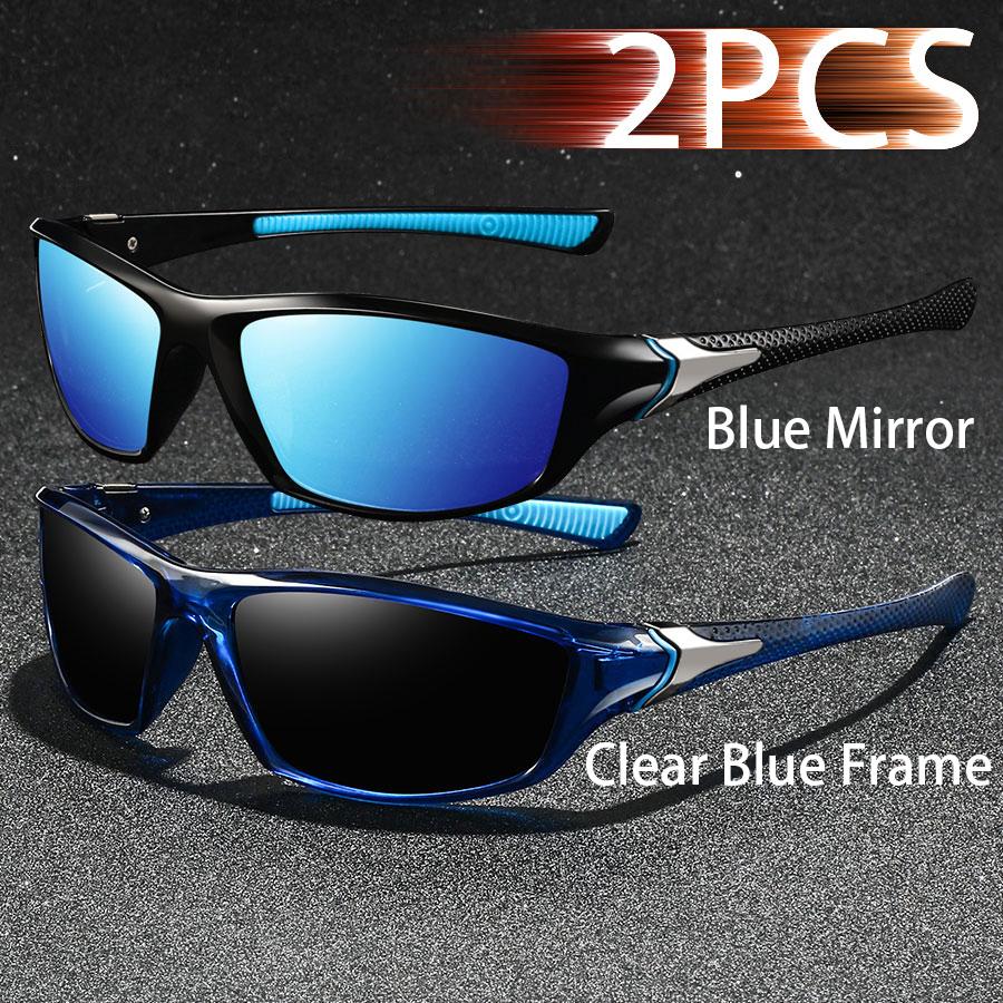 Vintage Fashion Sports Sunglasses Men Women Fishing Cycling Running Mountaineering Eyewear Sun Glasses for Outdoor Activities 7