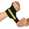 1 Pair Adjustable Wrist Support Wrist Brace Gym Sports Wristband Carpal Bone Protector Breathable Safety Wristband Random Color