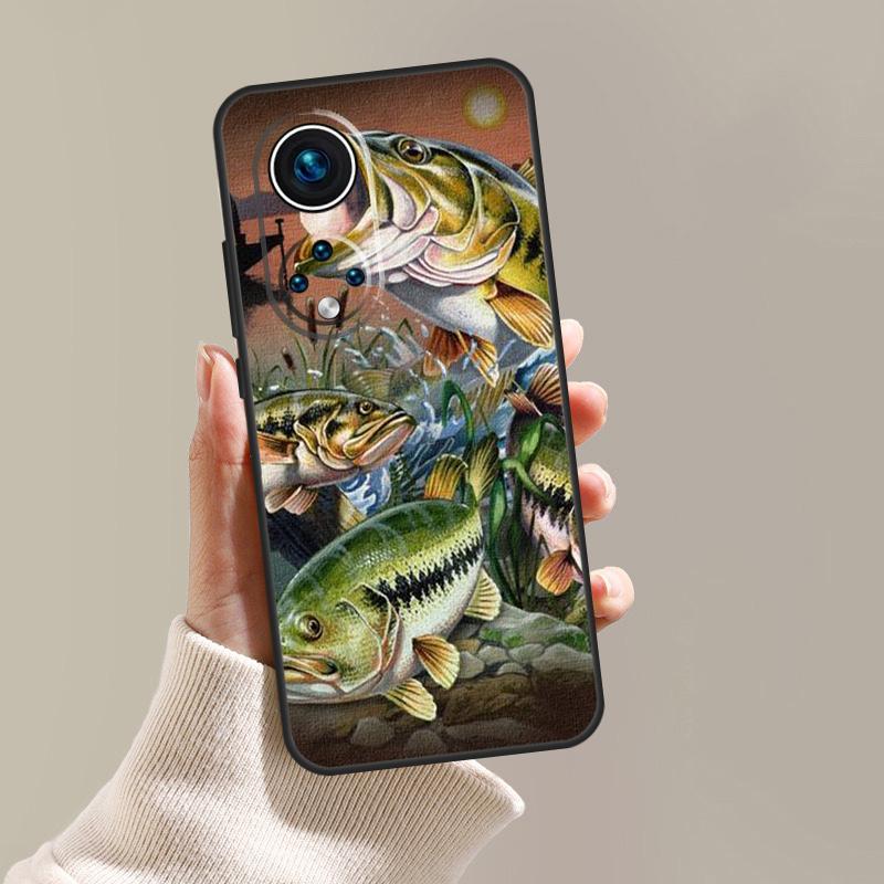 Fishing Lake Sunset Case For Honor Magic 8 6 5 7 Lite 400 Pro 200 90 70 50 X8c X8b X9a X9b X9c X9d Win RT Cover