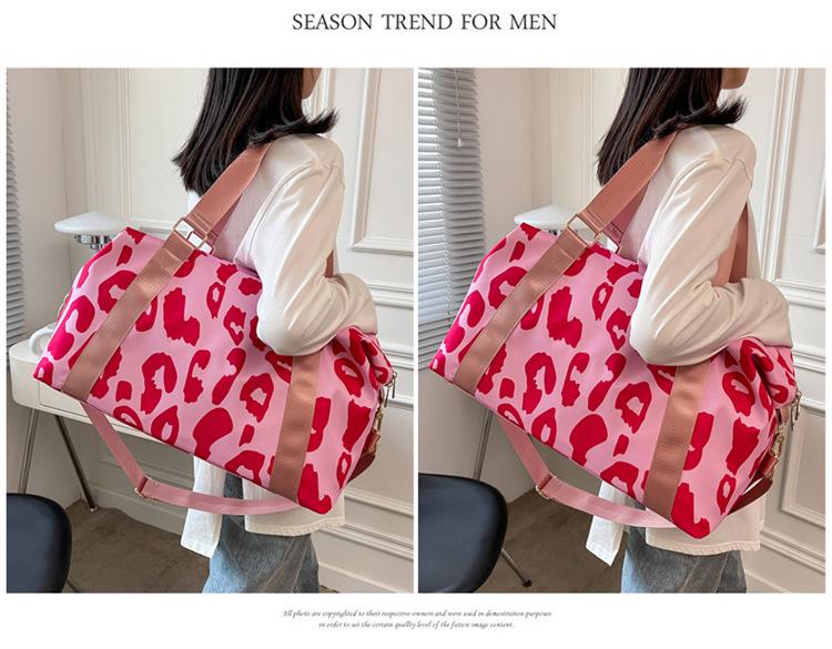 Women’s Large Lightweight Travel Gym Bag with Wet/Dry Separation - Carry-on Luggage for Men & Women